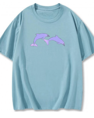 BLUE DOLPHINS T-SHIRT