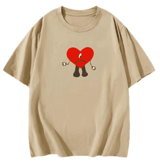 UN VERANO SIN TI HEART T-SHIRT